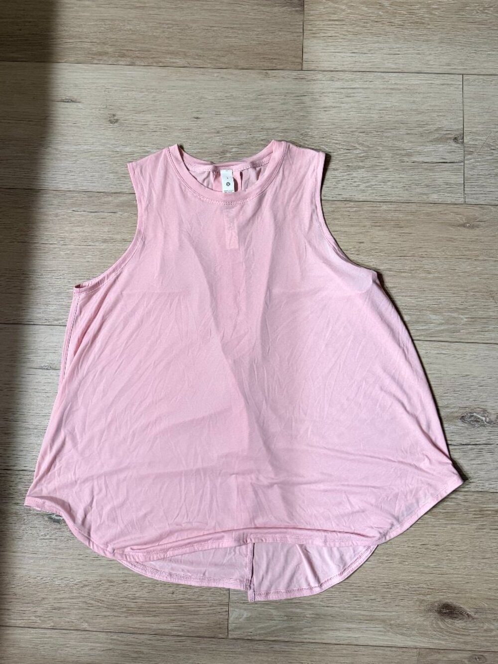 Lululemon Open Back Top – Soft Pink | Size 6